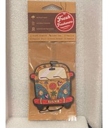 1 Peace Bus Hanging Car Air Freshener Green Tea Scent *NEW* lll1 - $9.99
