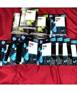 15 HP 940 Yellow Black Cyan Magenta inkjet Cartridge Genuine Exp 2012 - $59.40