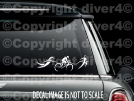 Triathlon Swim Bike Run Car Truck Van Window Cut Vinyl Decal Sticker US ... - £5.28 GBP+