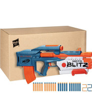 NEW Lot of 2 - Nerf F5872 Gun Elite 2.0 Motoblitz Blaster with Scope 22 Darts - £46.36 GBP