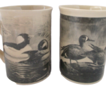 2X Wildlife Art Ducks Coffee Cup Mug Artist Mia Lane DESIGNPAC - £15.85 GBP