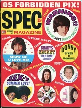 Spec Magazine September 1972- David Cassidy- Michael Jackson- Donny Osmond - £34.99 GBP