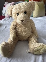 Vintage Kellytoy Plush Yellowish/Tan Teddy Bear 20&quot; Soft And Huggable - £15.28 GBP