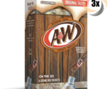 3x Packs 7UP  A&amp;W Singles To Go Root Beer Drink Mix | 6 Singles Each | .... - £7.99 GBP