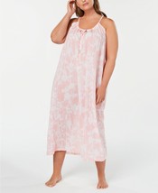 $72 Charter Club Printed Cotton Nightgown, Color: WTR Color Pink - £23.69 GBP