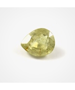 Natural Yellow Sapphire Pear Shape Faceted Loose Gemstone For Jewelry Ma... - £49.66 GBP