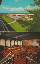 Vintage Postcard Holiday Inn East Motel Lexington KY Swimming Pool Restaurant - £5.33 GBP