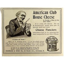 American Club House Cheese 1894 Advertisement Victorian Chandler Rudd AD... - £9.63 GBP