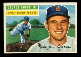 Vintage Baseball Card Topps 1956 #93 George Susce Jr Pitcher Boston Red Sox - $11.31