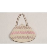 Antique French beaded hand purse JORELLE BAG Belgium micro beads Art Nou... - €26,43 EUR