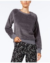 Alfani Womens Fuzzy Pajama Top Only,1-Piece,Size X-Large,Urban Grey - £44.60 GBP