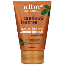 Alba Botanica Sunless Tanner 4 oz Lotion - £6.95 GBP