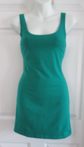 FOREVER 21 (XXI) &quot;Essentials&quot; Bodycon Beach Party Club Green Tank Dress (M) - £14.19 GBP