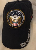 PRES GW BUSH 2005 INAUGURATION HAT CAP PRESIDENT EAGLE SEAL COTTON COLLE... - £9.77 GBP