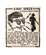1973 X-Ray Specs Glasses Honor House Advertisement Novelty Gift Vintage ... - $28.07 CAD