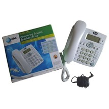 ATT I855 Answering Machine System Speakerphone Caller ID Landline White ... - £21.05 GBP