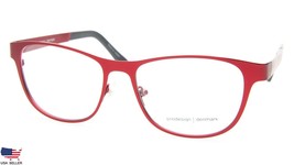 New Prodesign Denmark 1244 c.4021 Red Eyeglasses Frame 53-16-130 B40mm Japan - £57.68 GBP