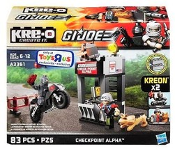 GI Joe Kre-o Checkpoint Alpha Set - £32.84 GBP