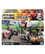 GI Joe Kre-o Checkpoint Alpha Set - $780.42 MXN