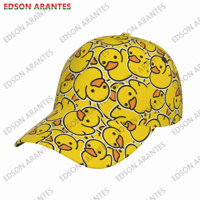 Edson Arantes New Cute Rubber Duck Baseball Caps Custom Full Print Men Women - £21.30 GBP+