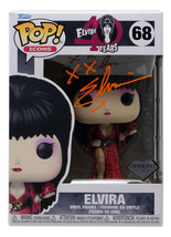 Elvira signed elvira 40 year anniversary funko pop  2368 jsa 0 thumb200