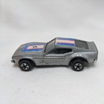 Vintage Zee Zylmex D49 Ford Mustang #6 Silver Tone Diecast Toy Car Hong Kong - £42.72 GBP