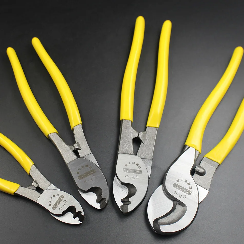 6/8/10 inch cable shear Cable Cutter Electric Wire Cable Wire Stripper Cutting P - £203.61 GBP