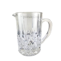 Marquis by Waterford Crystal Brookside 7&quot; Pitcher With Handle NWT Germany - $77.22