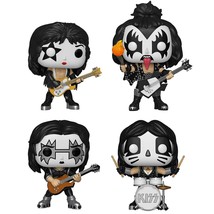 KISS BAND - Set of 4 Pop! Vinyl Figures by Funko - $119.74