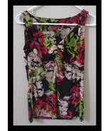 212 Collection Ladies Black Print Sleeveless Blouse Size XS - €8,37 EUR