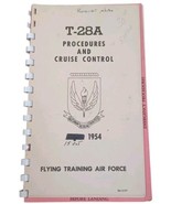 Air Force Flight Manual 1954 T-28A Procedures and Cruise Control - $46.92 CAD