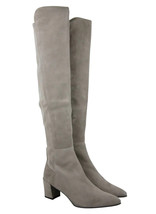 $765 New Stuart Weitzman Taupe Suede Allwayhunk Over-The-Knee Boot US 8.5 - £237.38 GBP