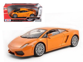 Lamborghini LP 560-4 Orange 1/18 Diecast Car Model by Motormax - $59.19