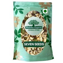 Seven Seeds Raw - seeds Mix - seven Seed - 7 seeds - raw Herbs-Jadi Booti - £13.65 GBP+