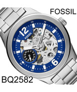 NIB Fossil BQ2582 Brox Large Manual Stainless Steel Watch 48mm Skeleton ... - £82.82 GBP