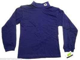 Chicago Bears NFL Long Sleeve Turtleneck Shirt Blue C Logo Youth Boys L 14/16 - £7.85 GBP