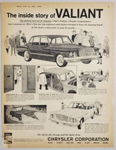 1960 Print Ad Chrysler Corporation Introduces the Valiant 4-Door &amp; Stati... - $17.08