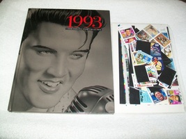 1993 Commemoritive Stamp Collection. #8993 64 Page Hardback Elvis Presley Cover - £16.03 GBP