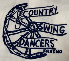 Vtg Country Music Swing Dancers Fresno Long Sleeve Wrangler Western 16 1/2 x 35  - £25.82 GBP