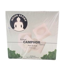 Indian Aroma Premium Refined Camphor Blocks for Religious Purpose, 16 Blocks/box - £29.41 GBP