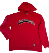 US Polo Assn  Patch Logo Red Hoodie Sweatshirt Mens /Junior size L - £9.61 GBP