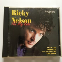 RICKY NELSON - ALL MY BEST (UK AUDIO CD, 1994) - £1.91 GBP