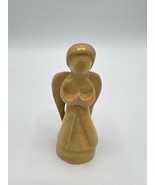 Angel Praying Hand Nativity Carved Olive Wood Figurine Made in Bethlehem... - $18.66