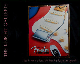 Guitar Wall Decor: Fender Stratocaster - $44.95