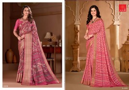 Buy 1 Get 1 Free, Explore elegance with our Georgette Sarees. Lightweight, styli - £47.92 GBP