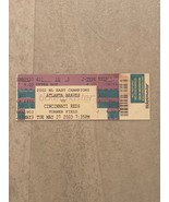 Atlanta Braves Ticket Stub from 2003 Season - $12.00
