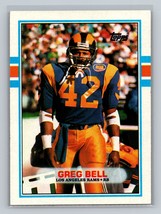 Greg Bell #127 1989 Topps Los Angeles Rams - £1.56 GBP