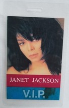 Janet Jackson - Vintage Original V.I.P. Concert Tour Laminate Backstage Pass - £16.08 GBP