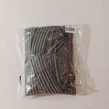 Fashion Nova Women's Gray Plaid Long Sleeve Button Front Collared Shirt Size L image 11