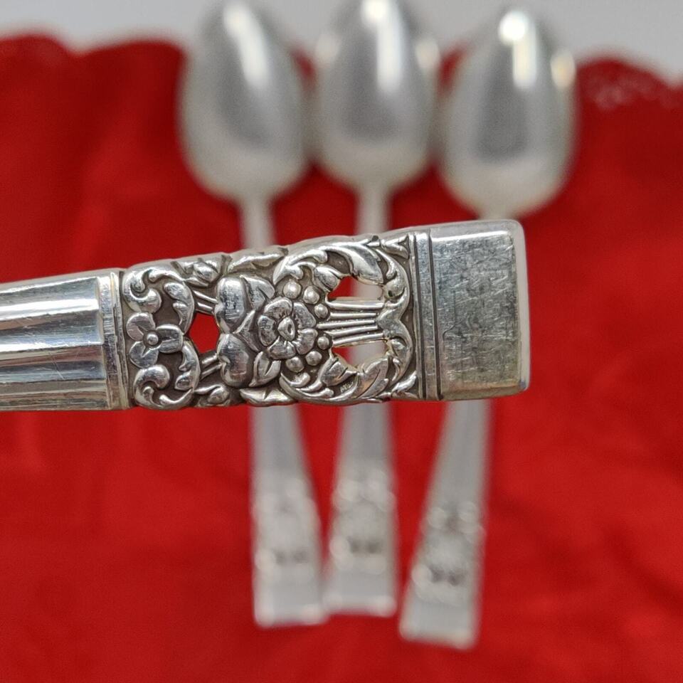 6X Oneida CORONATION 7 1/4&quot; Silver Plated Tablespoons - $19.98